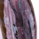 GUCCI Tote Bag Enamel Suede Brown Auth 82713-19