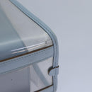 GUCCI Hand Bag Vinyl Light Blue Auth 82716-10