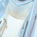 GUCCI Hand Bag Vinyl Light Blue Auth 82716-20