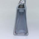 GUCCI Hand Bag Vinyl Light Blue Auth 82716-4