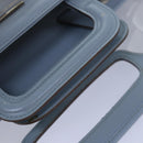 GUCCI Hand Bag Vinyl Light Blue Auth 82716-8