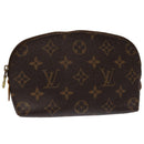 LOUIS VUITTON Monogram Pochette Cosmetic PM Cosmetic Pouch M47515 LV Auth 82719-1