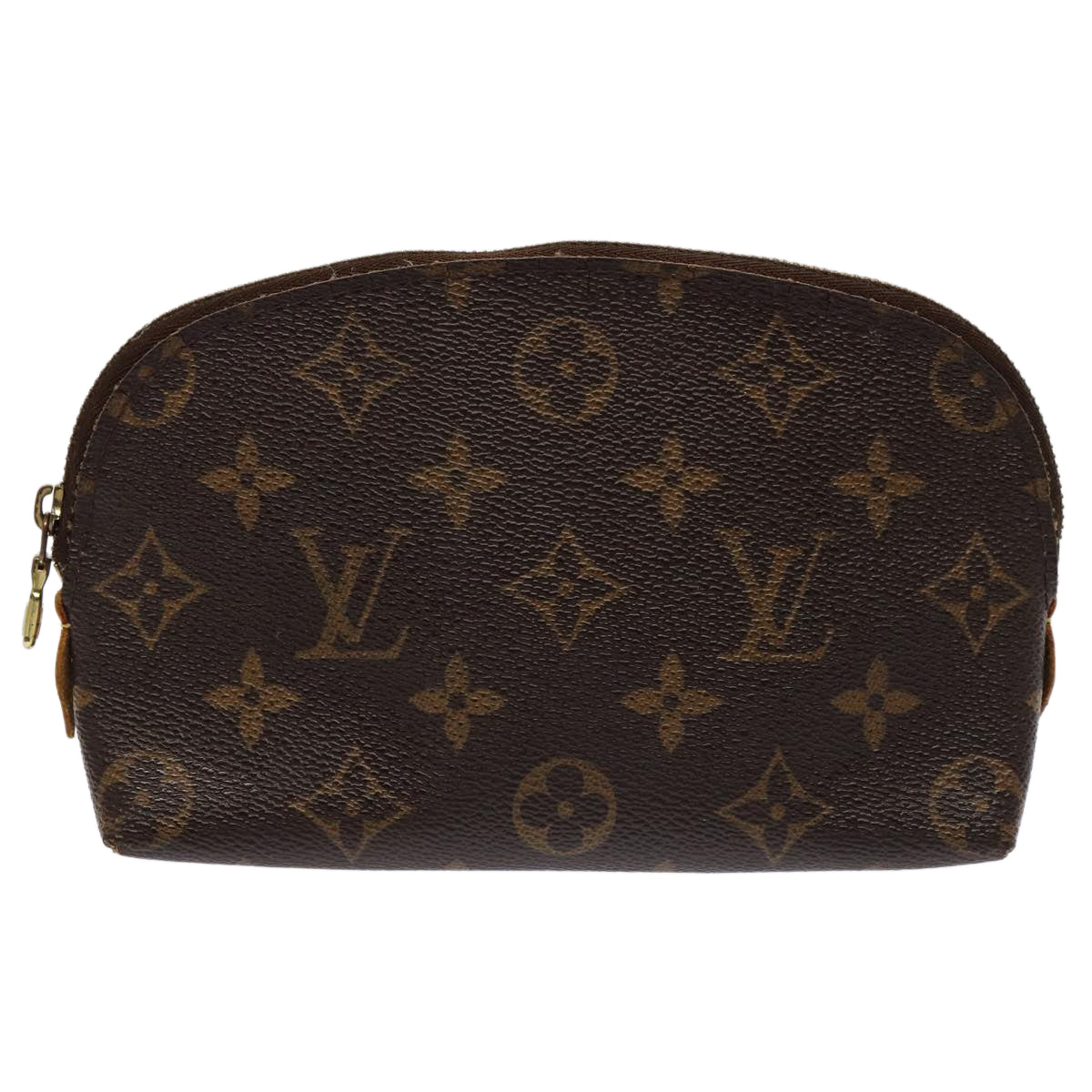 LOUIS VUITTON Monogram Pochette Cosmetic PM Cosmetic Pouch M47515 LV Auth 82719