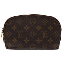 LOUIS VUITTON Monogram Pochette Cosmetic PM Cosmetic Pouch M47515 LV Auth 82719-13