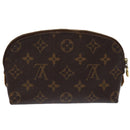 LOUIS VUITTON Monogram Pochette Cosmetic PM Cosmetic Pouch M47515 LV Auth 82719-2