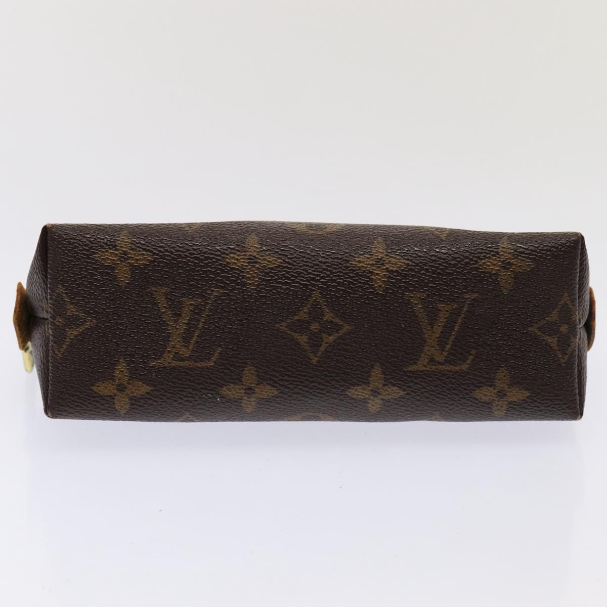 LOUIS VUITTON Monogram Pochette Cosmetic PM Cosmetic Pouch M47515 LV Auth 82719