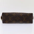LOUIS VUITTON Monogram Pochette Cosmetic PM Cosmetic Pouch M47515 LV Auth 82719-7