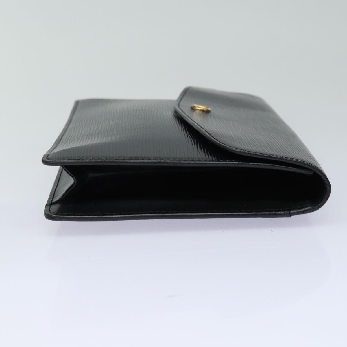 LOUIS VUITTON Epi Montaigne 27 Clutch Bag Black M52652 LV Auth 82733