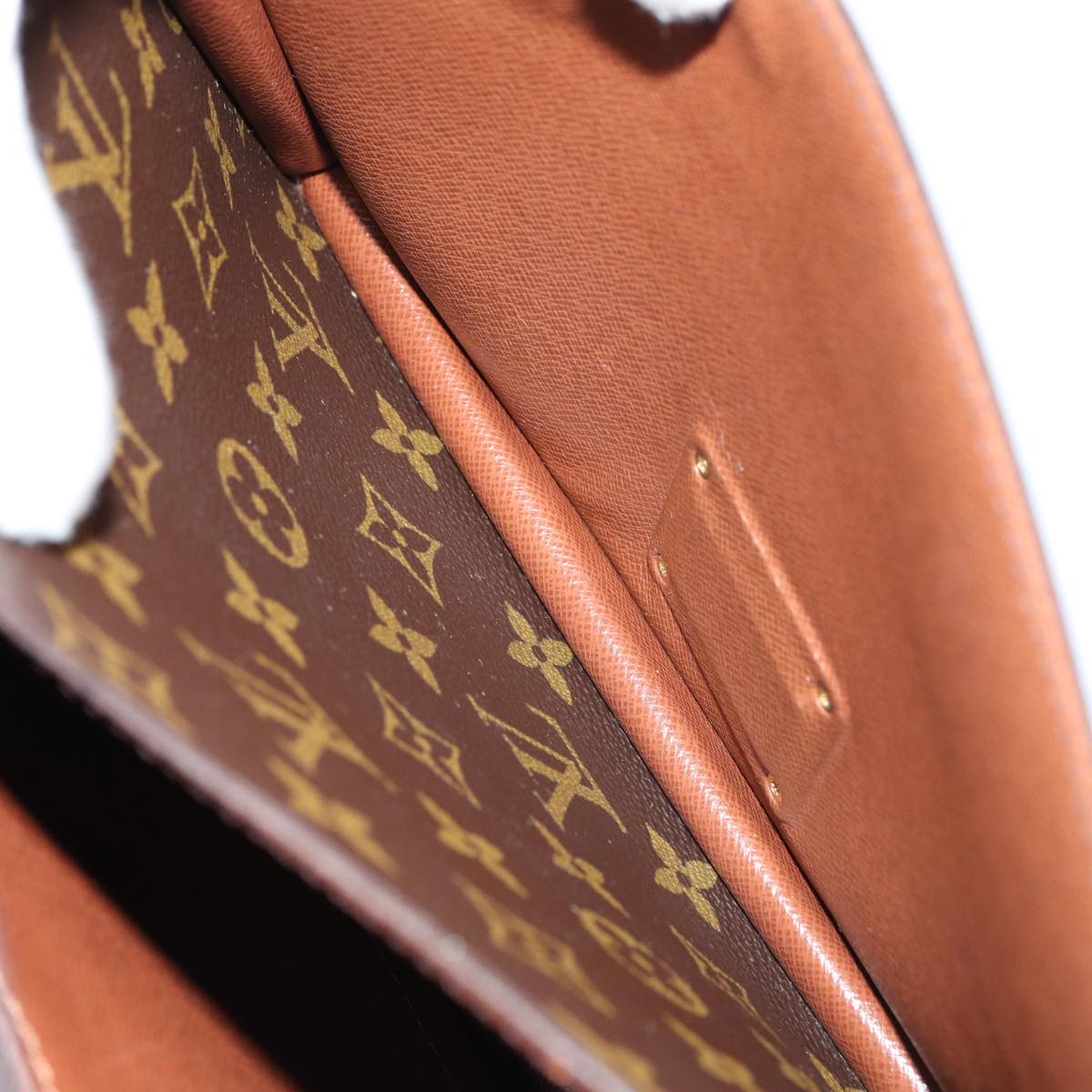 LOUIS VUITTON Monogram Monceau 28 Hand Bag 2way M51185 LV Auth 82737