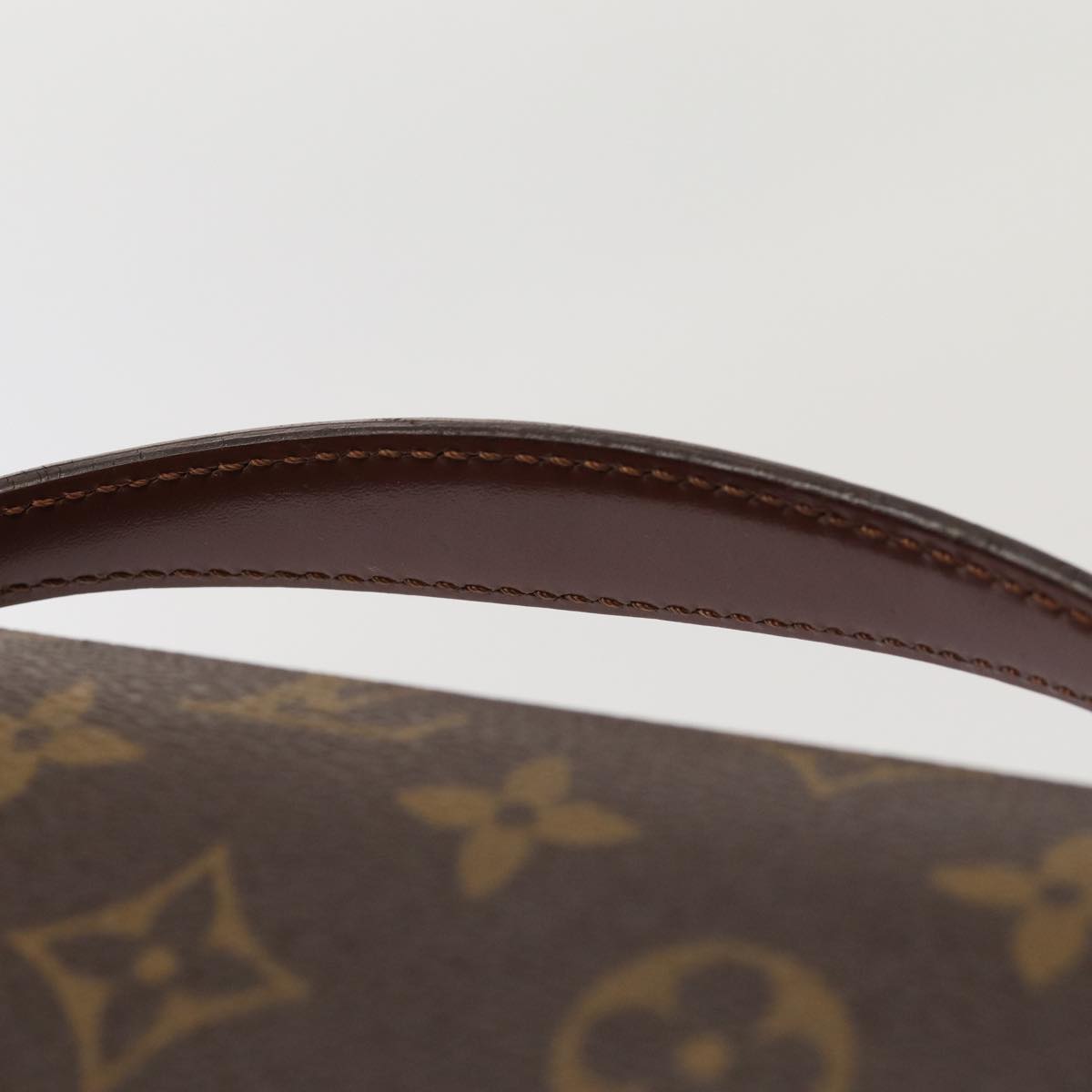 LOUIS VUITTON Monogram Monceau 28 Hand Bag 2way M51185 LV Auth 82737