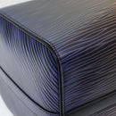 LOUIS VUITTON Epi XL Keepall Bandouliere 50 Boston Bag Black M23174 Auth 82746S-16