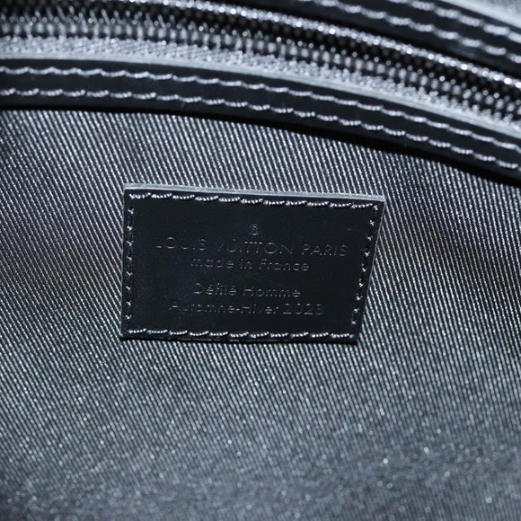 LOUIS VUITTON Epi XL Keepall Bandouliere 50 Boston Bag Black M23174 Auth 82746S