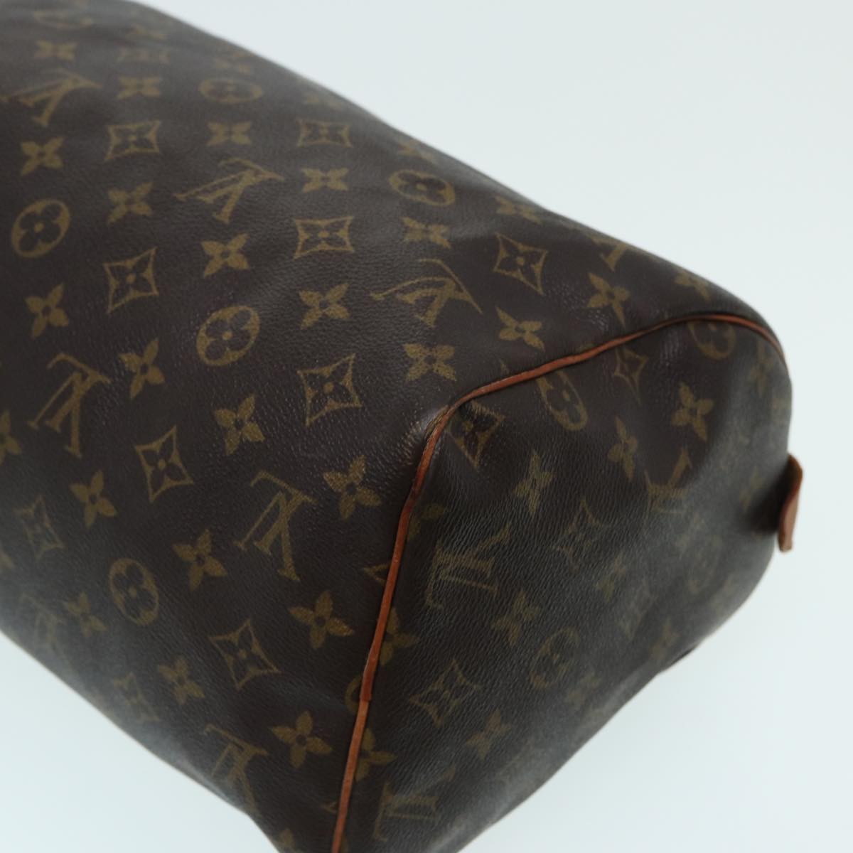 LOUIS VUITTON Monogram Speedy 30 Hand Bag M41526 LV Auth 82751