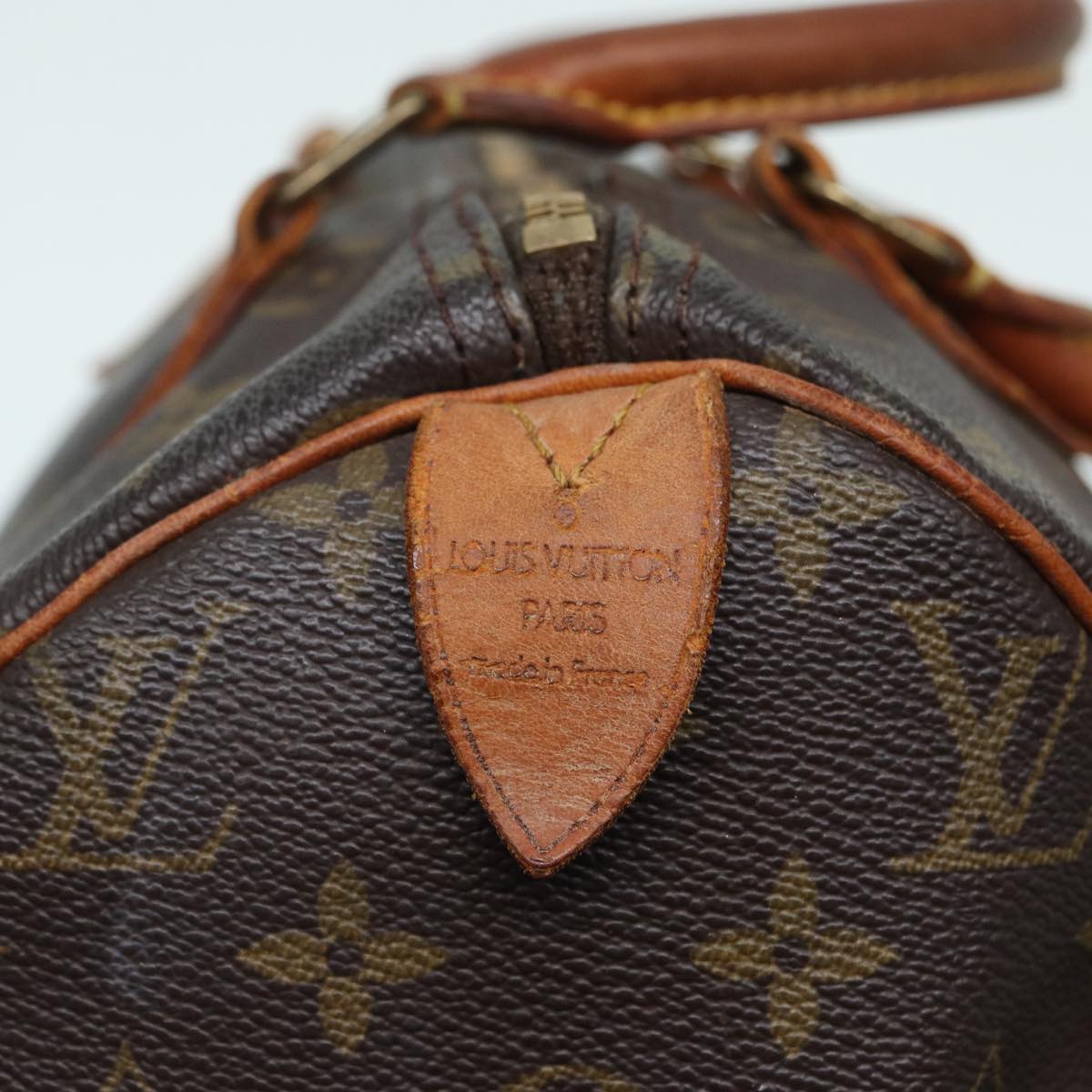 LOUIS VUITTON Monogram Speedy 30 Hand Bag M41526 LV Auth 82751