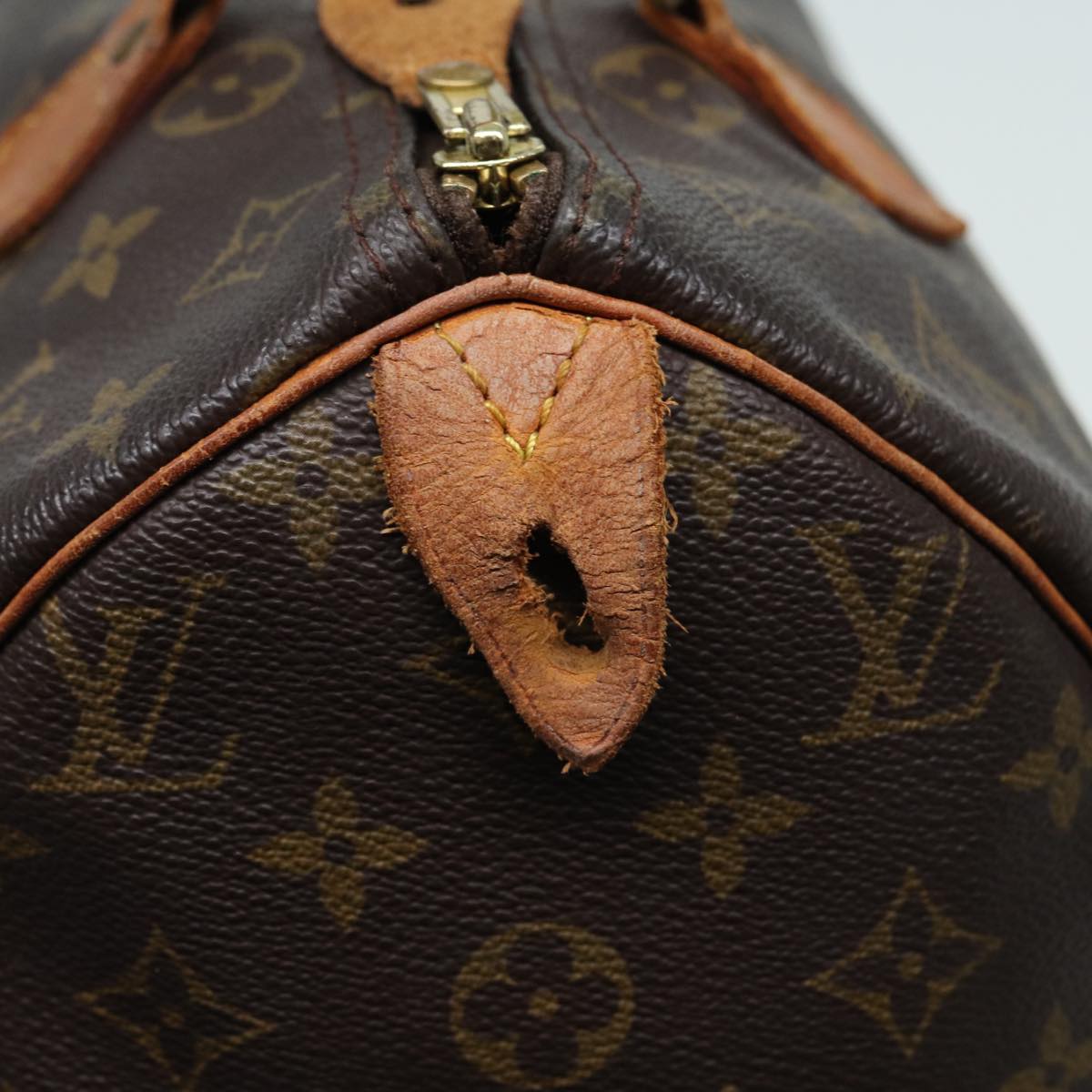 LOUIS VUITTON Monogram Speedy 30 Hand Bag M41526 LV Auth 82751