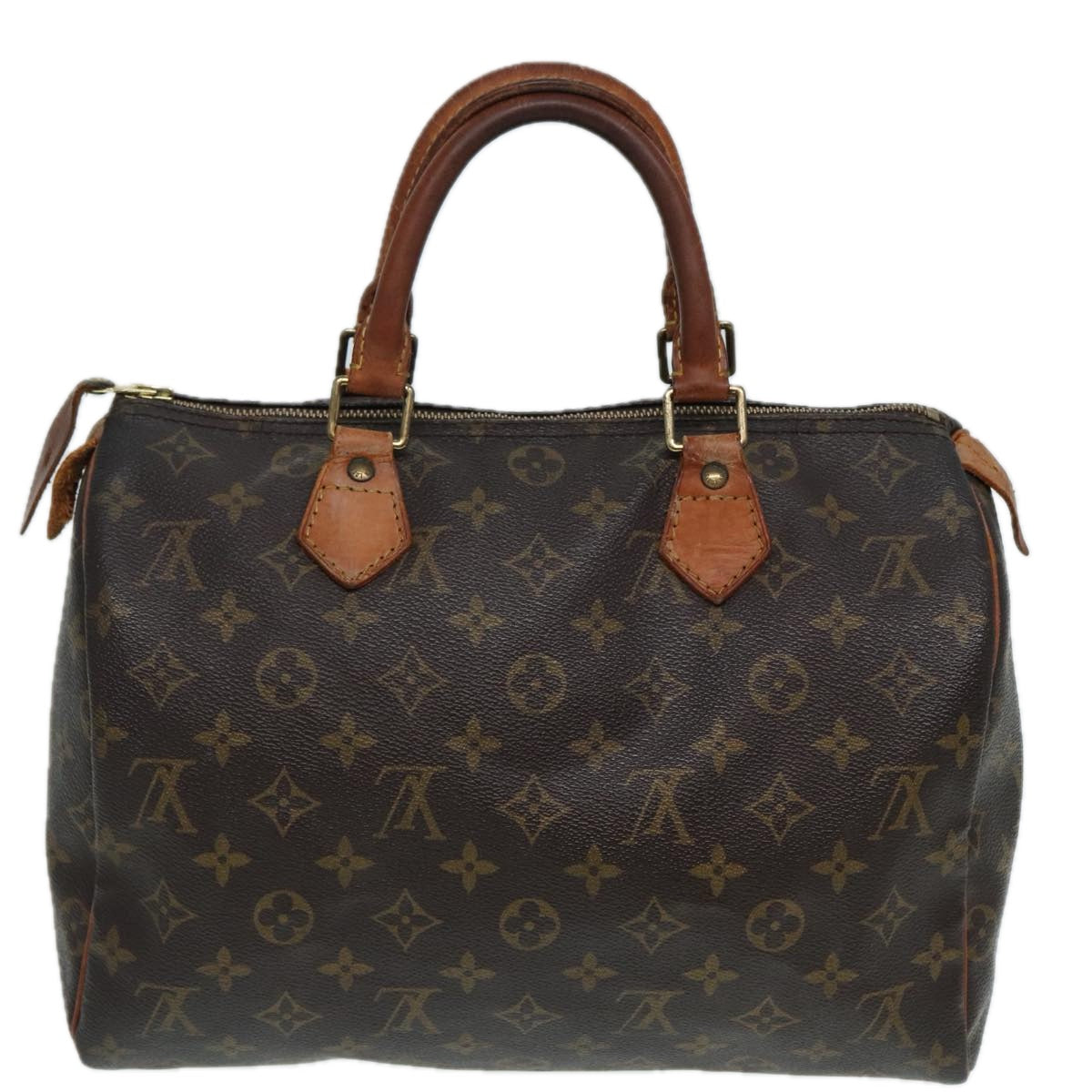 LOUIS VUITTON Monogram Speedy 30 Hand Bag M41526 LV Auth 82751