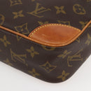 LOUIS VUITTON Monogram Compiegne 28 Clutch Bag M51845 LV Auth 82756-16