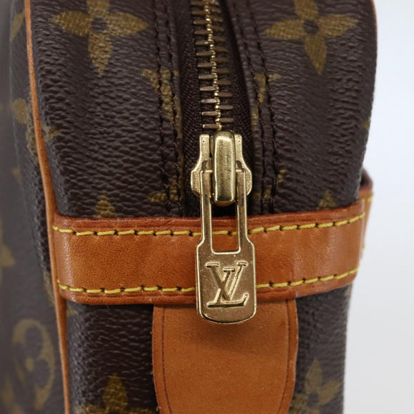 LOUIS VUITTON Monogram Compiegne 28 Clutch Bag M51845 LV Auth 82756