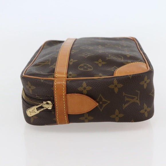 LOUIS VUITTON Monogram Compiegne 28 Clutch Bag M51845 LV Auth 82756