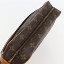 LOUIS VUITTON Monogram Compiegne 28 Clutch Bag M51845 LV Auth 82756-5