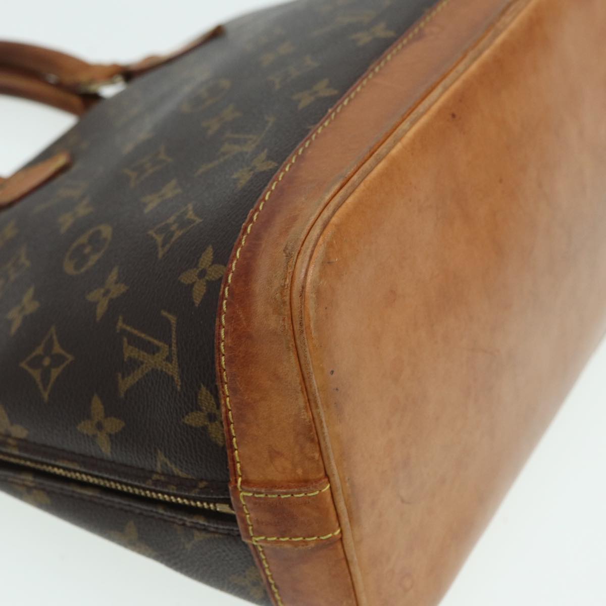 LOUIS VUITTON Monogram Alma Hand Bag M51130 LV Auth 82757