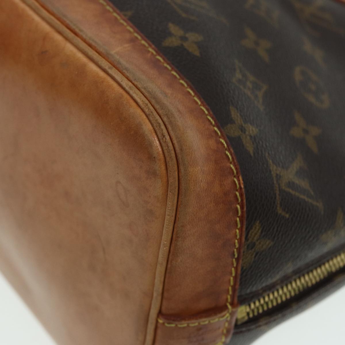 LOUIS VUITTON Monogram Alma Hand Bag M51130 LV Auth 82757