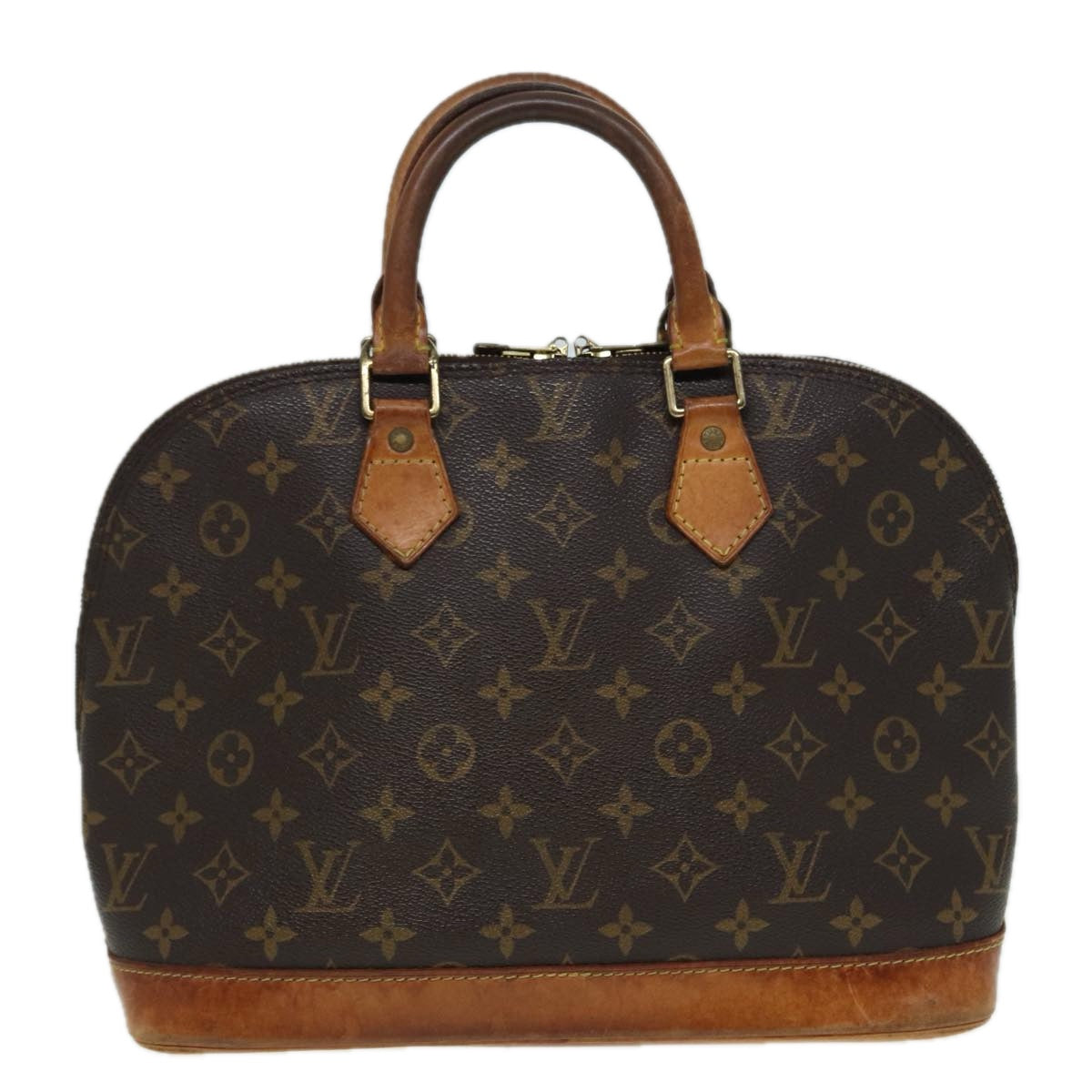 LOUIS VUITTON Monogram Alma Hand Bag M51130 LV Auth 82757