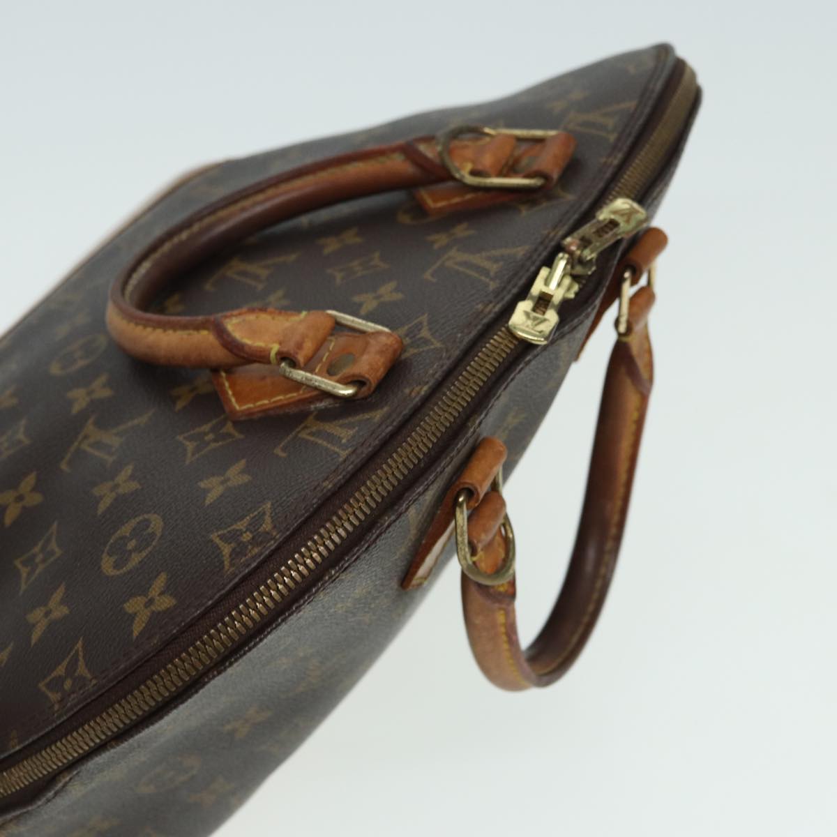 LOUIS VUITTON Monogram Alma Hand Bag M51130 LV Auth 82757