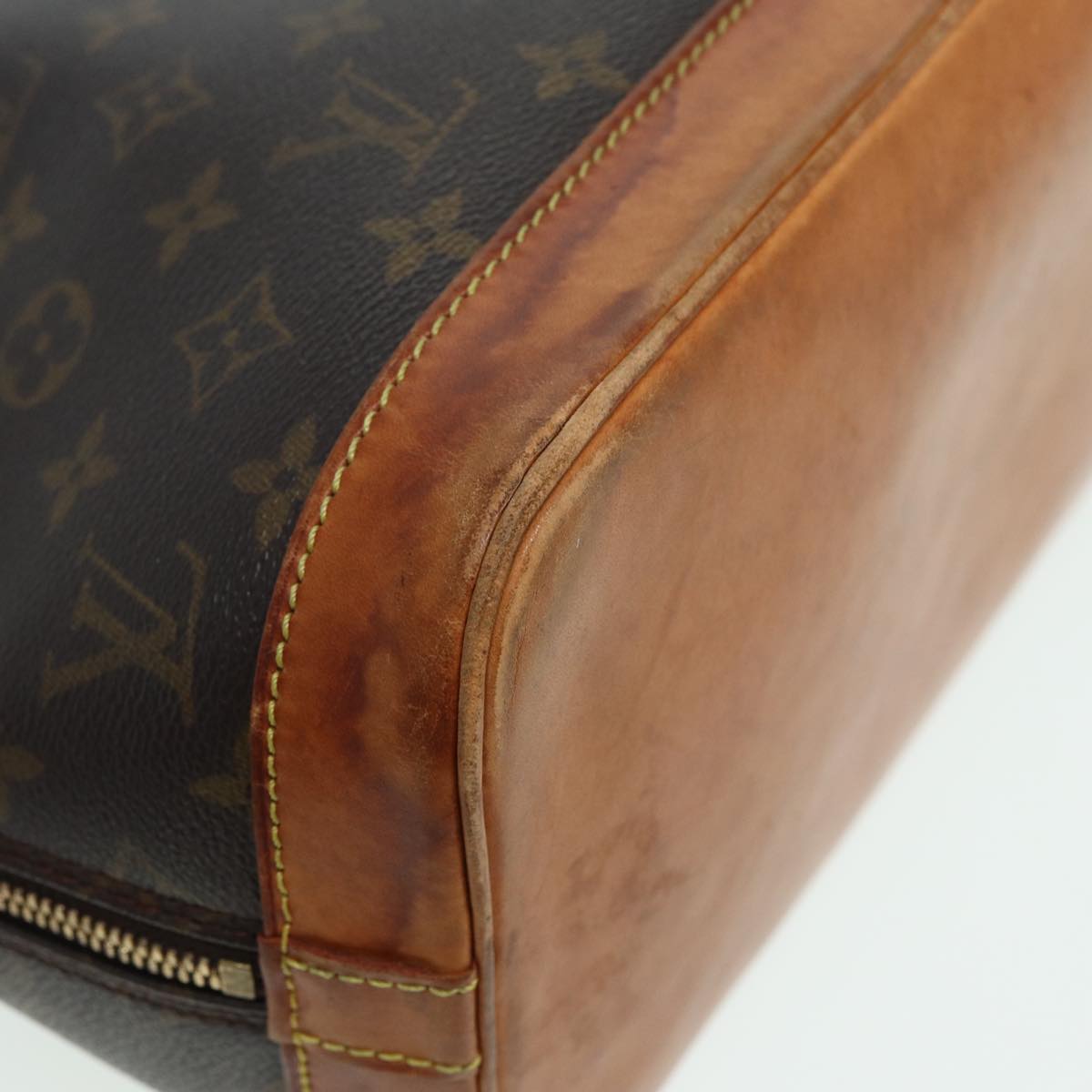 LOUIS VUITTON Monogram Alma Hand Bag M51130 LV Auth 82774