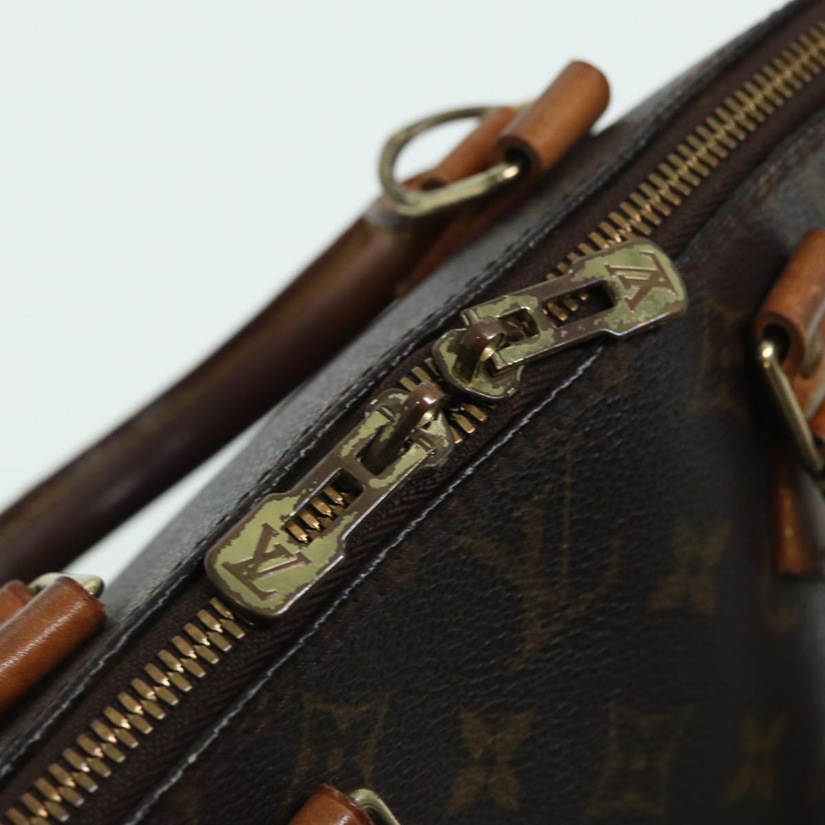 LOUIS VUITTON Monogram Alma Hand Bag M51130 LV Auth 82774