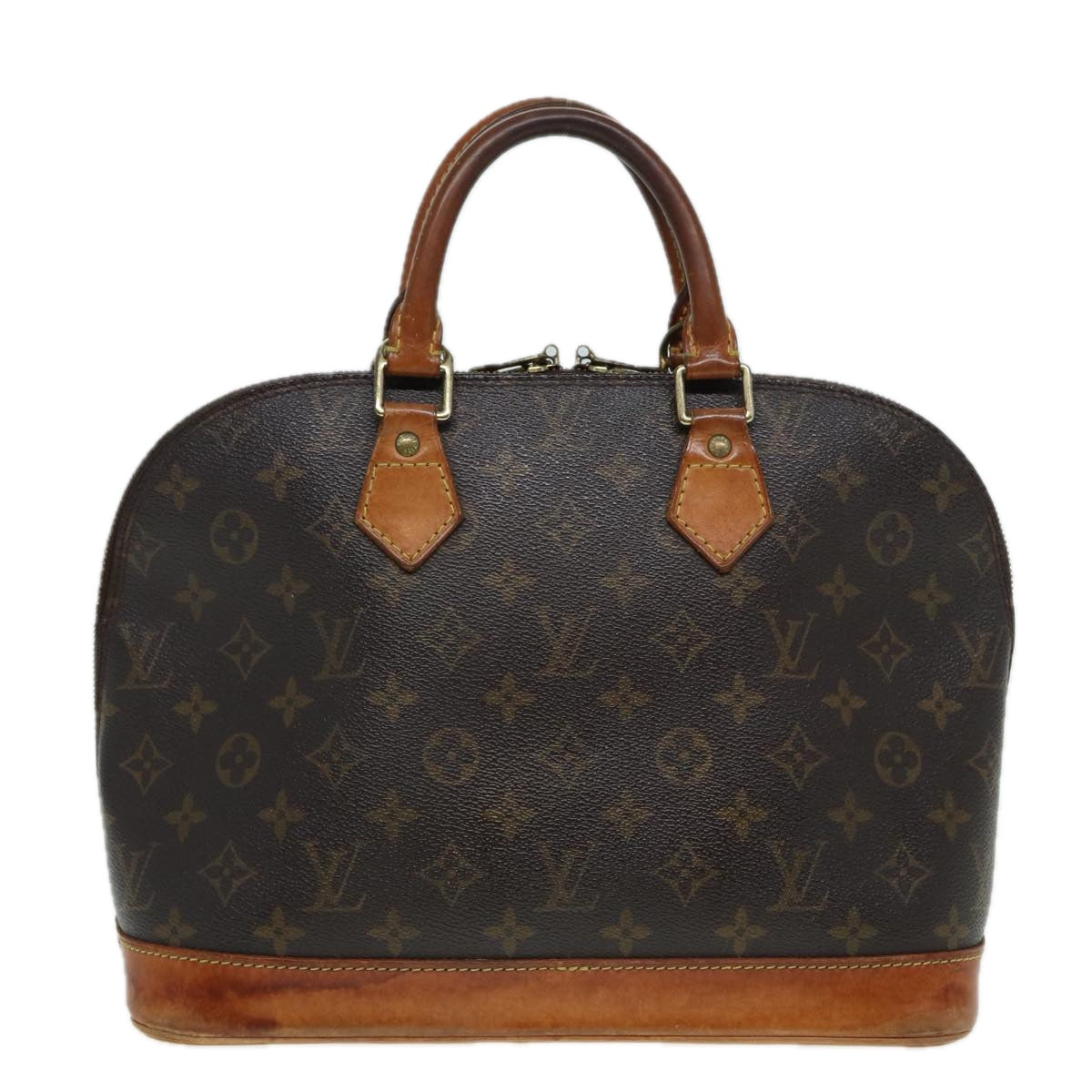 LOUIS VUITTON Monogram Alma Hand Bag M51130 LV Auth 82774