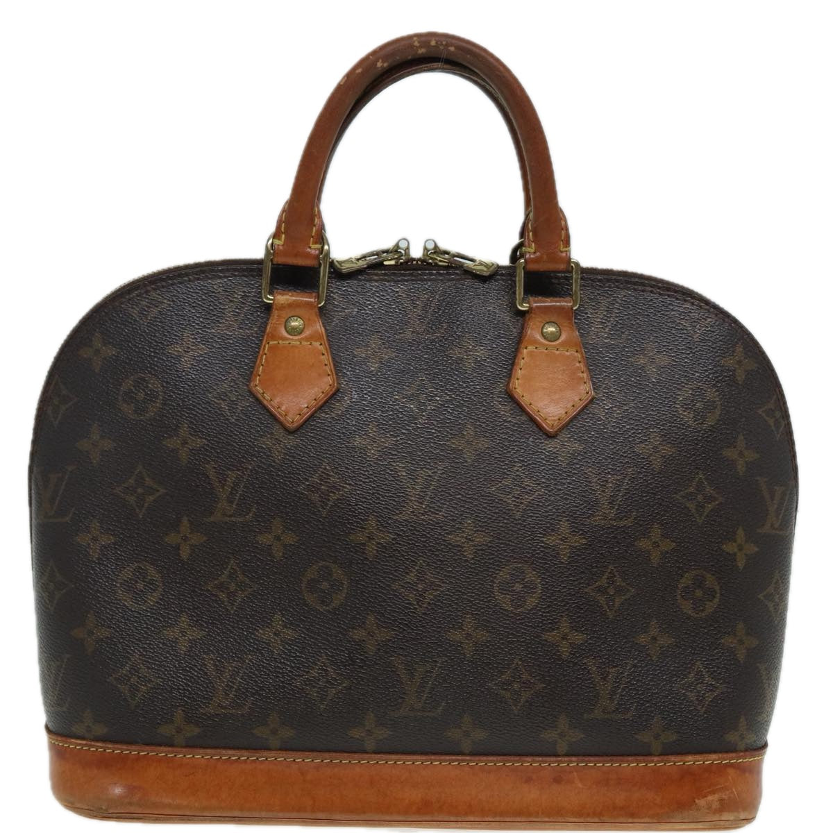 LOUIS VUITTON Monogram Alma Hand Bag M51130 LV Auth 82774