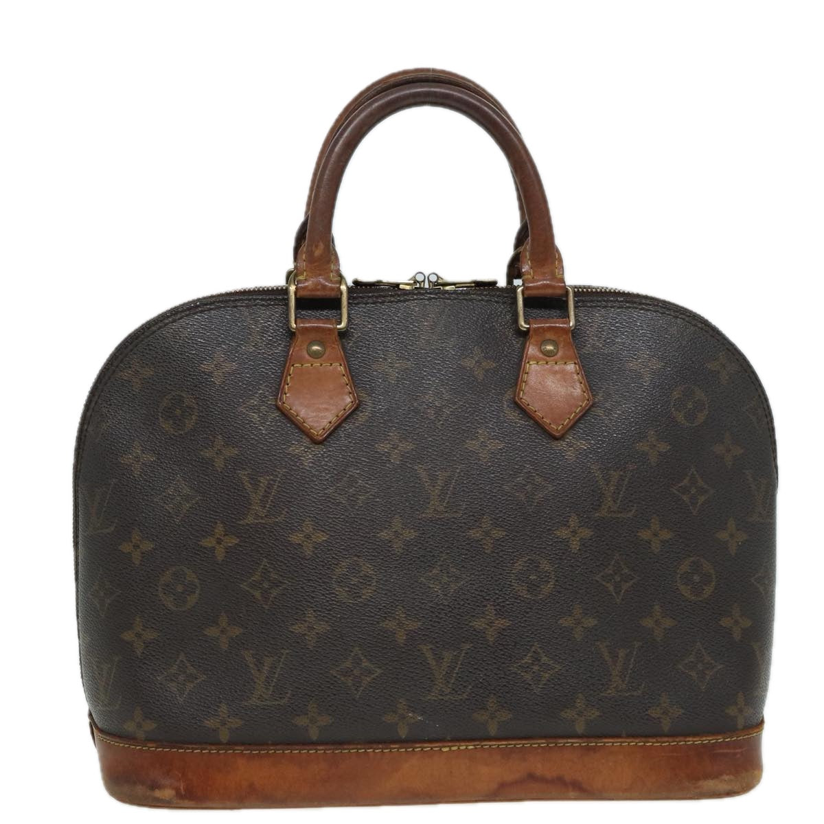 LOUIS VUITTON Monogram Alma Hand Bag M51130 LV Auth 82776