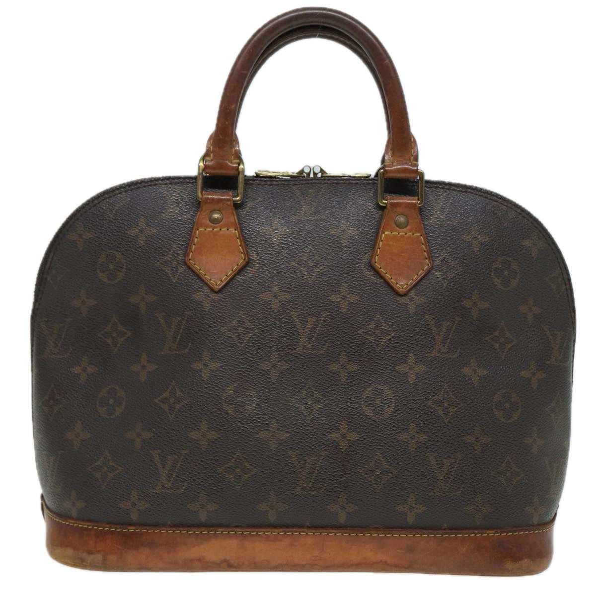 LOUIS VUITTON Monogram Alma Hand Bag M51130 LV Auth 82776