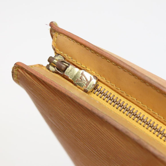 LOUIS VUITTON Epi Saint Jacques Shopping Shoulder Bag Yellow M52269 Auth 82784