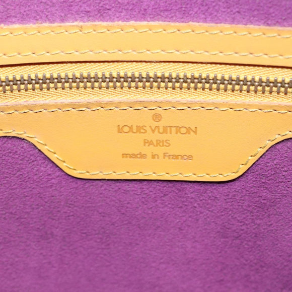 LOUIS VUITTON Epi Saint Jacques Shopping Shoulder Bag Yellow M52269 Auth 82784