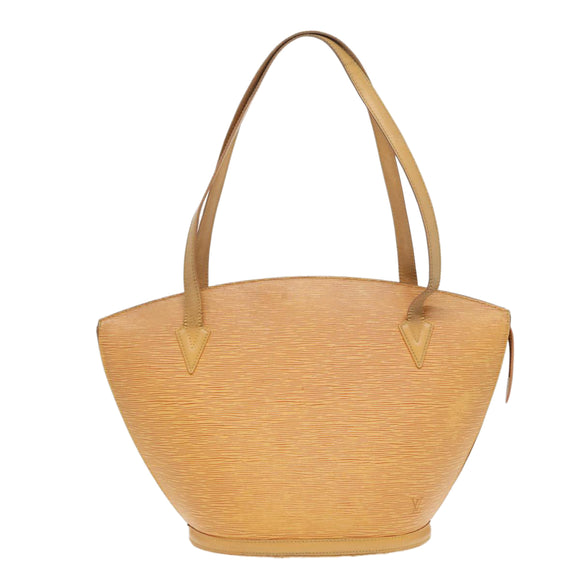 LOUIS VUITTON Epi Saint Jacques Shopping Schultertasche Gelb M52269 Auth 82784