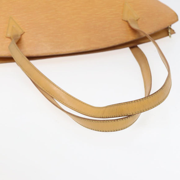 LOUIS VUITTON Epi Saint Jacques Shopping Schultertasche Gelb M52269 Auth 82784