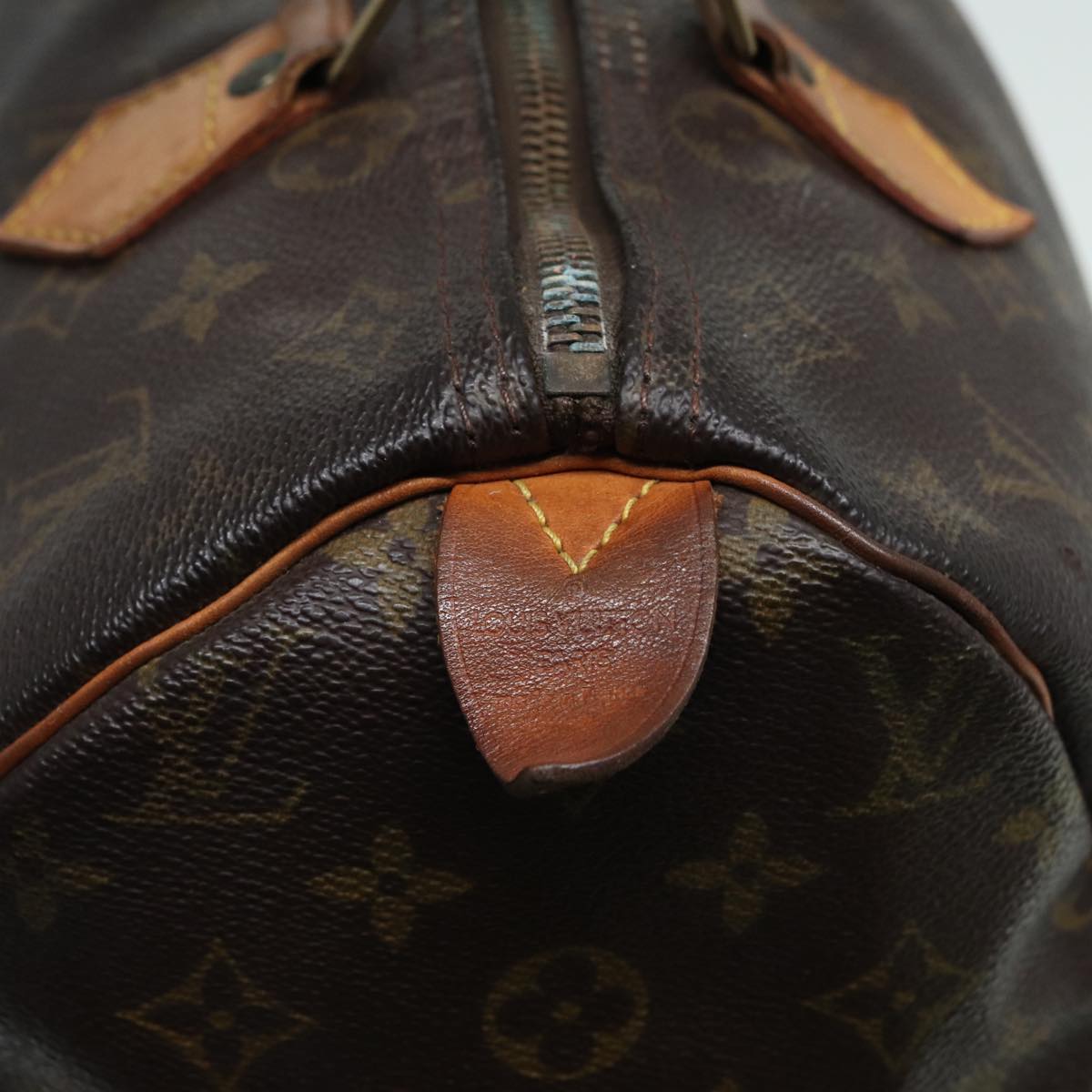 LOUIS VUITTON Monogram Speedy 30 Hand Bag M41526 LV Auth 82787