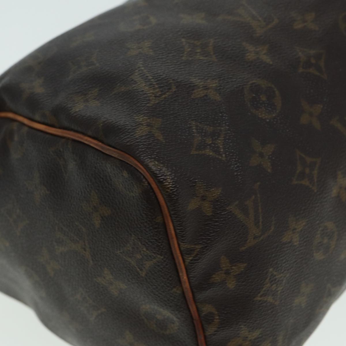 LOUIS VUITTON Monogram Speedy 30 Hand Bag M41526 LV Auth 82788