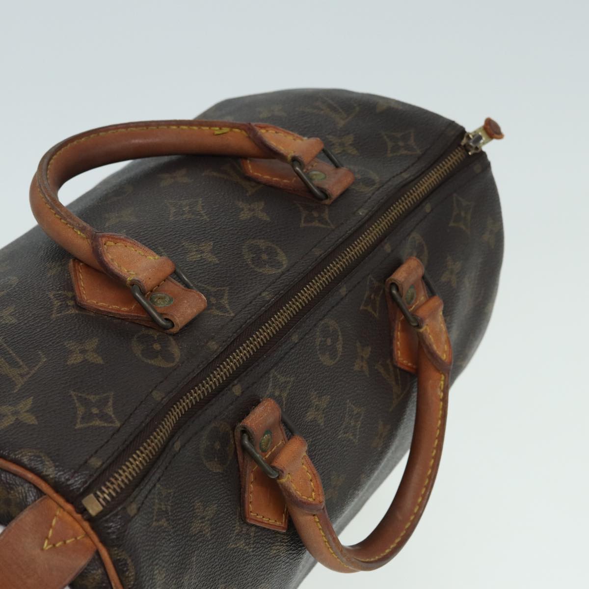 LOUIS VUITTON Monogram Speedy 30 Hand Bag M41526 LV Auth 82788