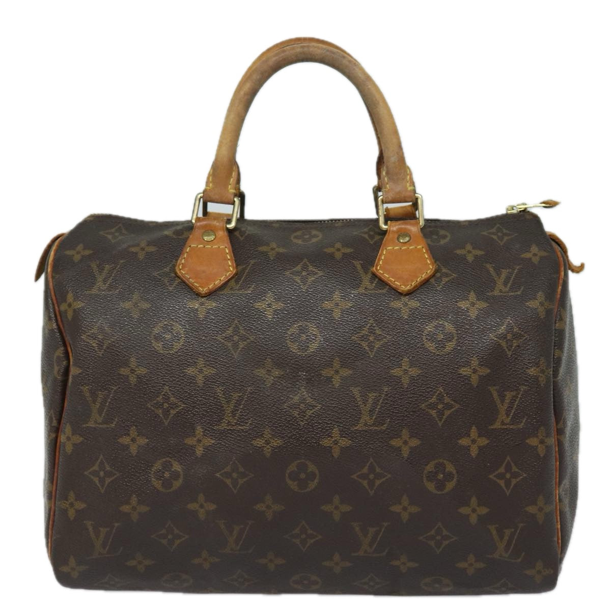 LOUIS VUITTON Monogram Speedy 30 Hand Bag M41526 LV Auth 82789