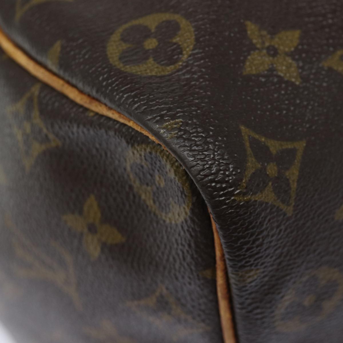 LOUIS VUITTON Monogram Speedy 35 Hand Bag M41524 LV Auth 82795