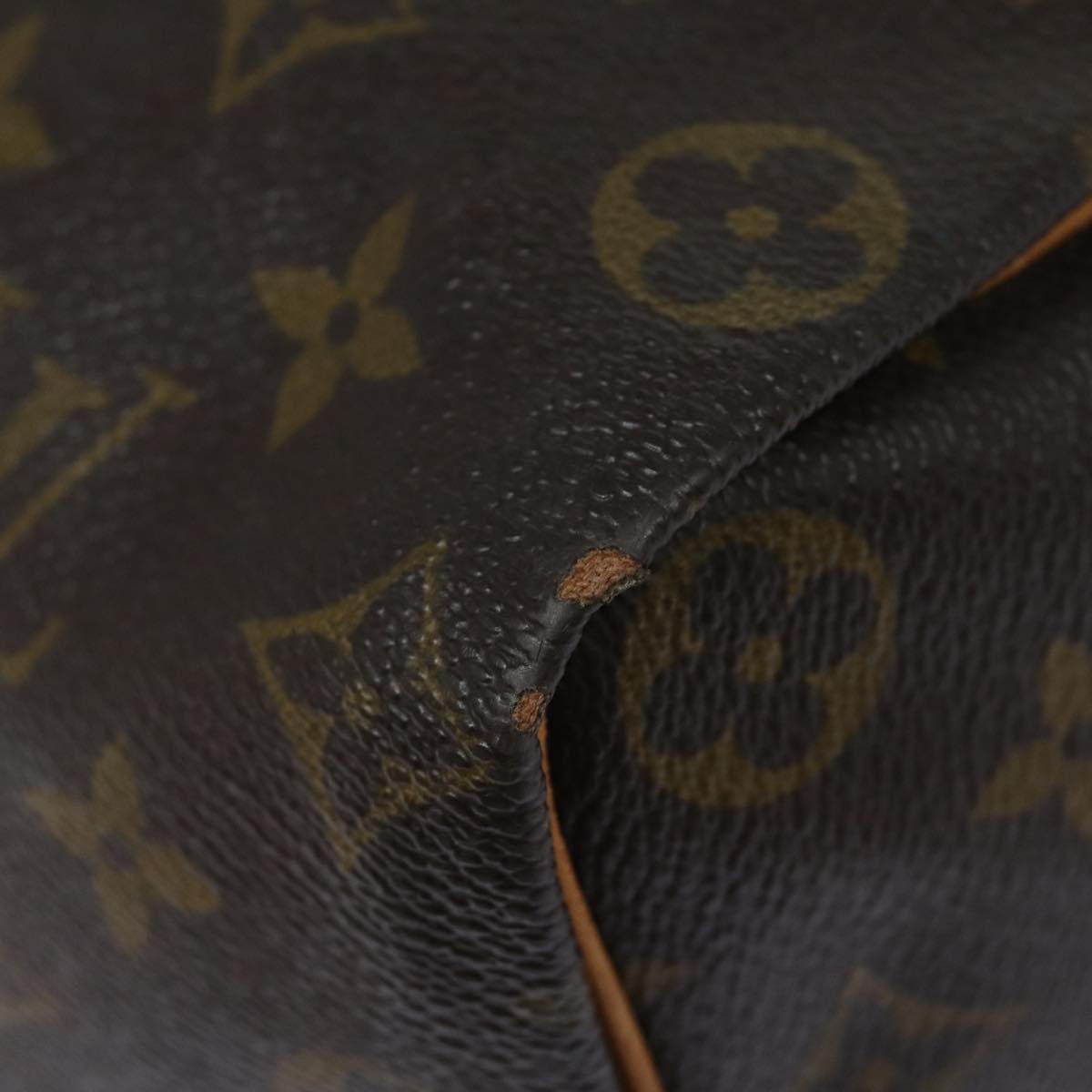 LOUIS VUITTON Monogram Speedy 35 Hand Bag M41524 LV Auth 82795