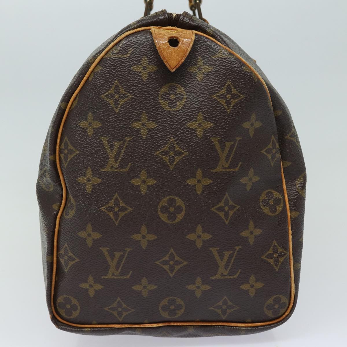 LOUIS VUITTON Monogram Speedy 35 Hand Bag M41524 LV Auth 82795