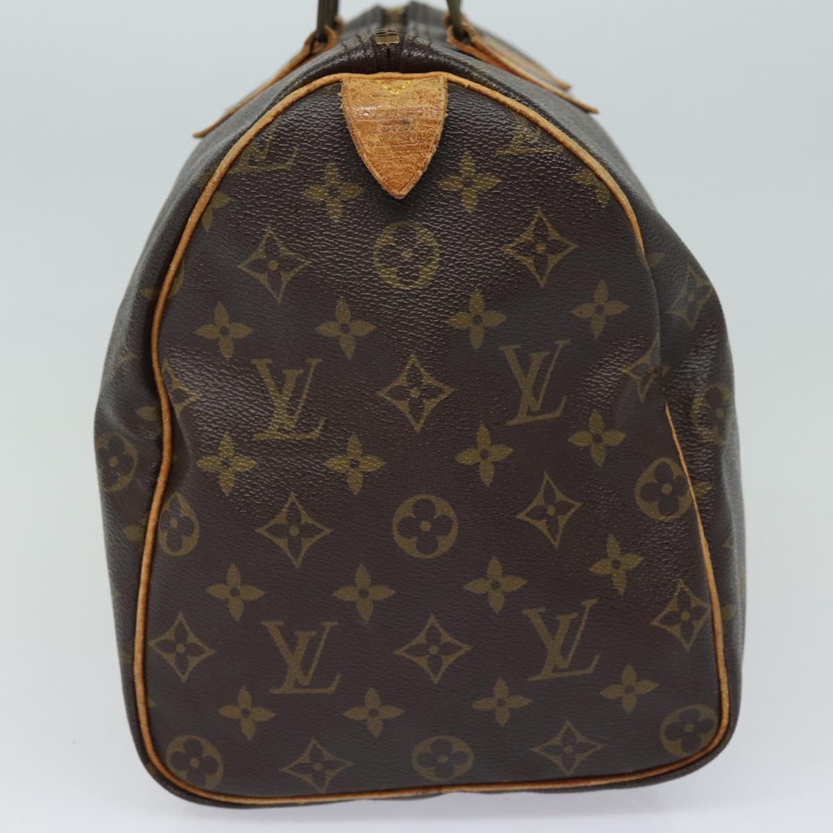 LOUIS VUITTON Monogram Speedy 35 Hand Bag M41524 LV Auth 82795