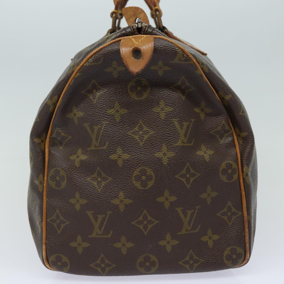 LOUIS VUITTON Monogram Speedy 35 Hand Bag M41524 LV Auth 82796