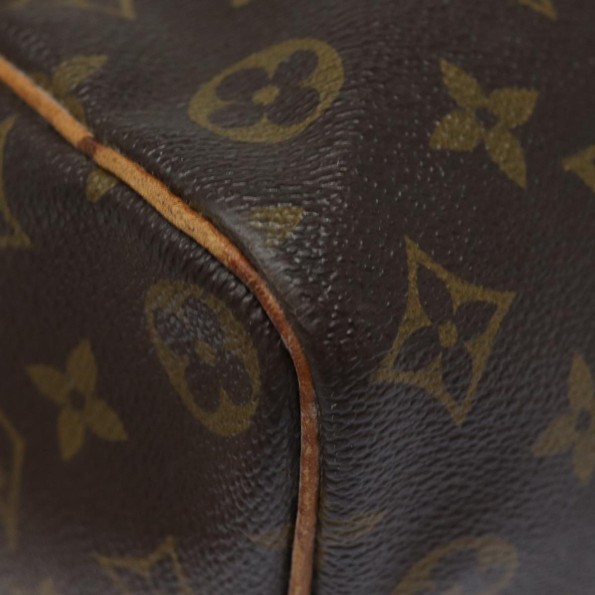 LOUIS VUITTON Monogram Speedy 35 Hand Bag M41524 LV Auth 82797