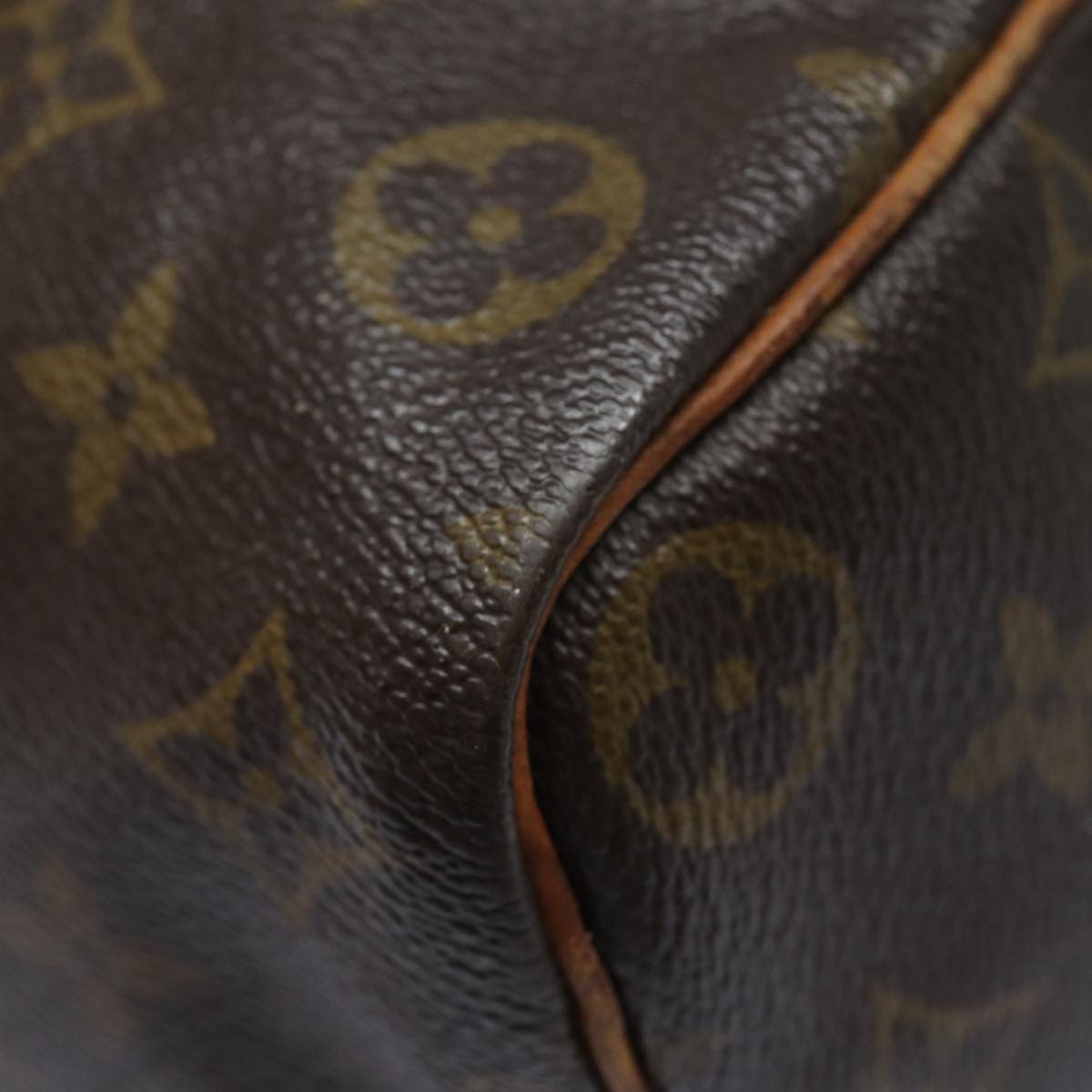 LOUIS VUITTON Monogram Speedy 35 Hand Bag M41524 LV Auth 82797