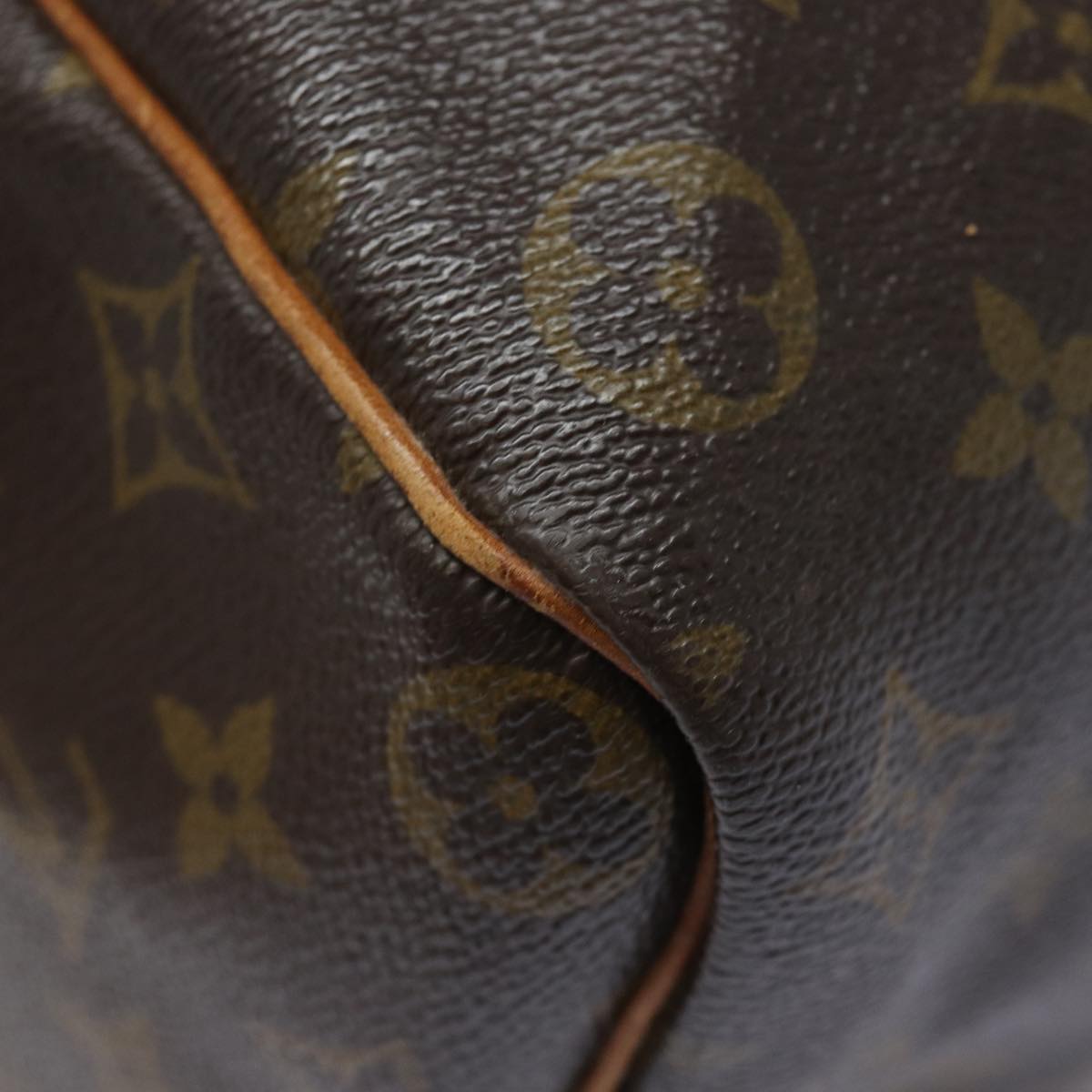 LOUIS VUITTON Monogram Speedy 35 Hand Bag M41524 LV Auth 82797